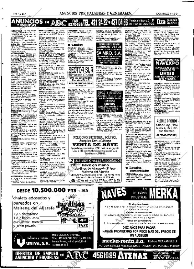 ABC SEVILLA 01-12-1991 página 122