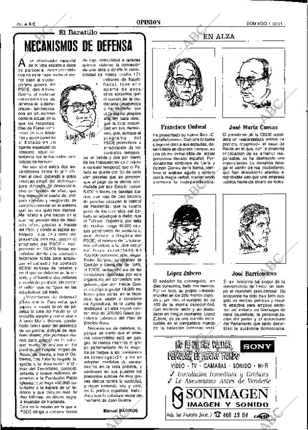 ABC SEVILLA 01-12-1991 página 20