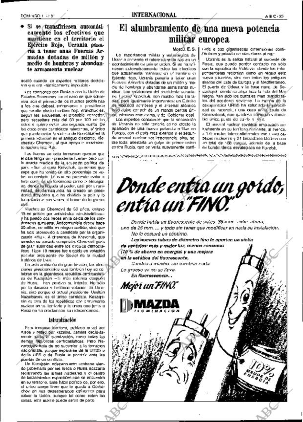 ABC SEVILLA 01-12-1991 página 35