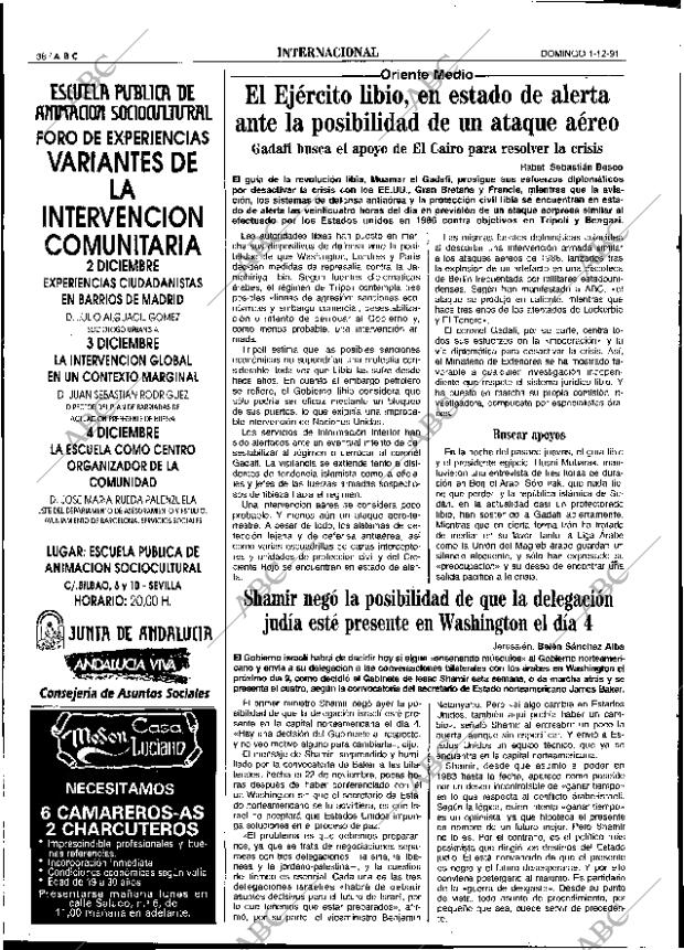 ABC SEVILLA 01-12-1991 página 38