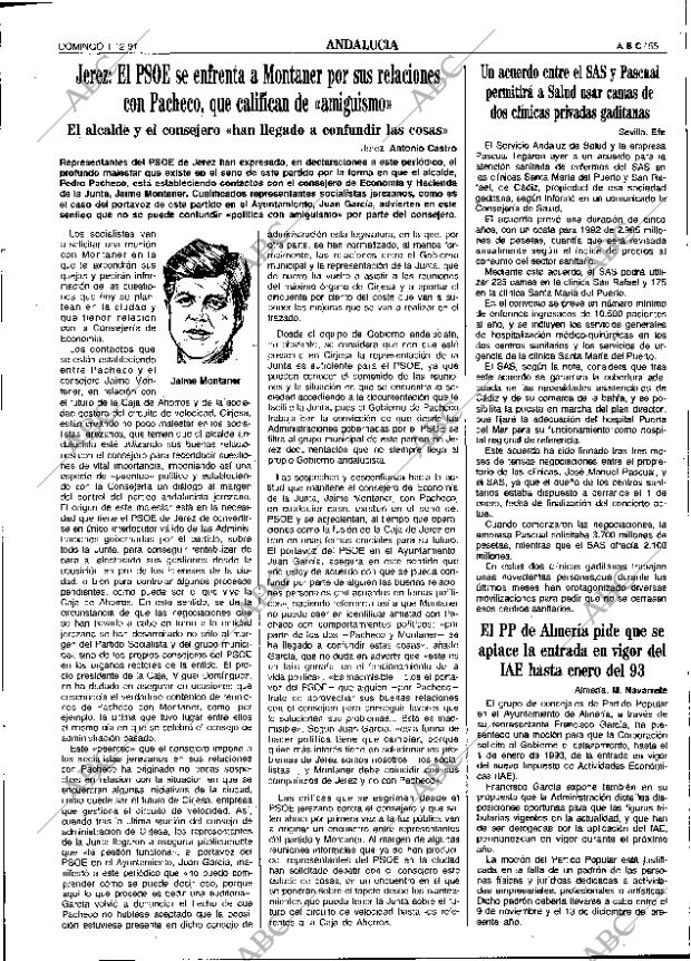ABC SEVILLA 01-12-1991 página 55