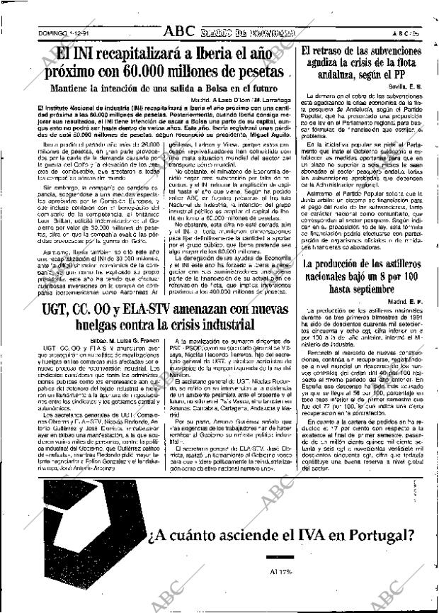 ABC SEVILLA 01-12-1991 página 95