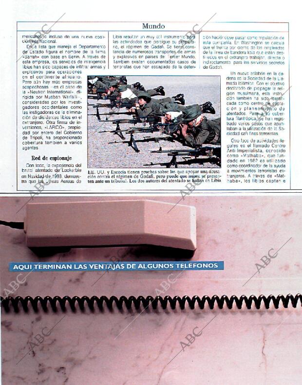 BLANCO Y NEGRO MADRID 01-12-1991 página 24