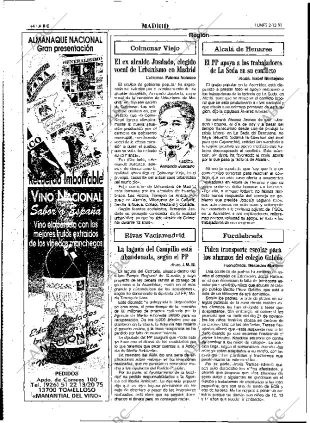 ABC MADRID 02-12-1991 página 44