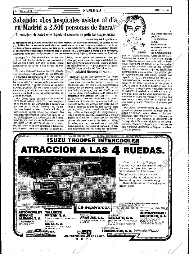 ABC MADRID 02-12-1991 página 61