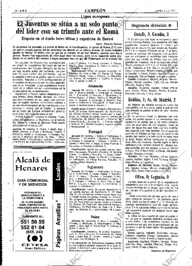 ABC MADRID 02-12-1991 página 76