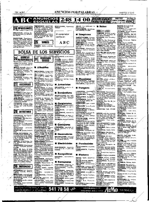 ABC MADRID 03-12-1991 página 150