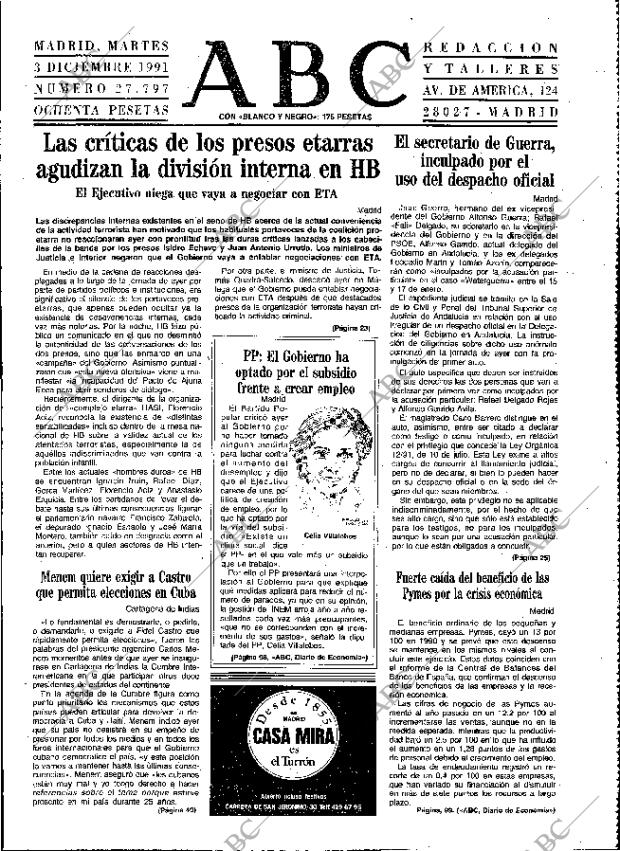 ABC MADRID 03-12-1991 página 17