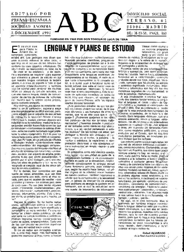 ABC MADRID 03-12-1991 página 3