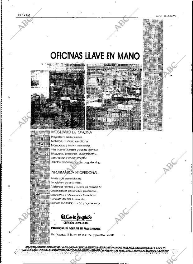 ABC MADRID 03-12-1991 página 84