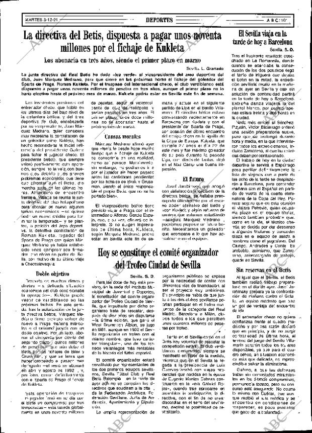 ABC SEVILLA 03-12-1991 página 101