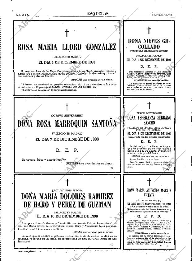 ABC MADRID 08-12-1991 página 122