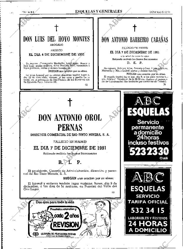 ABC MADRID 08-12-1991 página 126