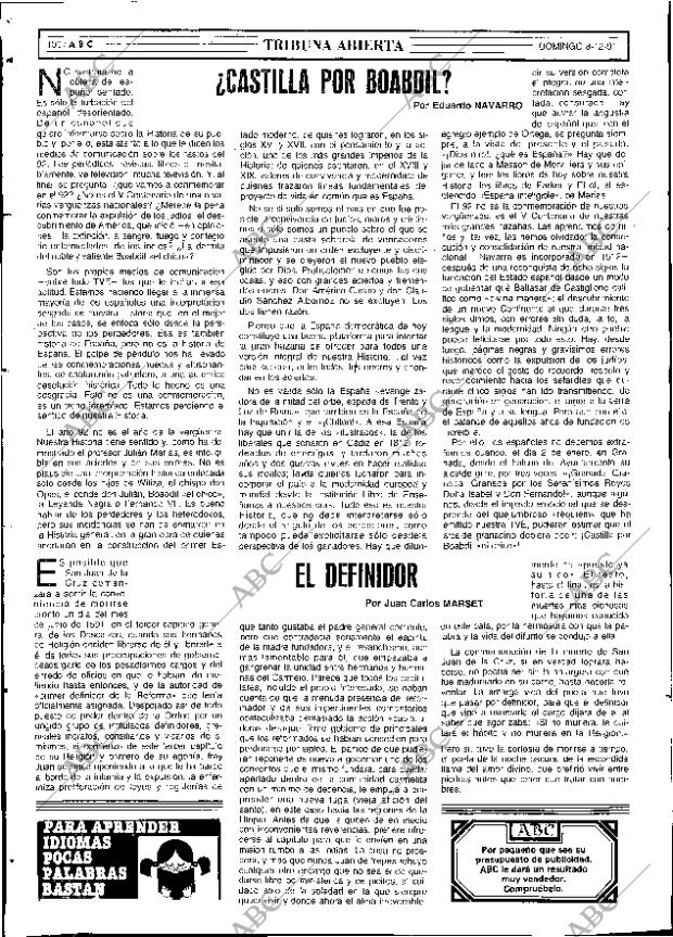 ABC SEVILLA 08-12-1991 página 100