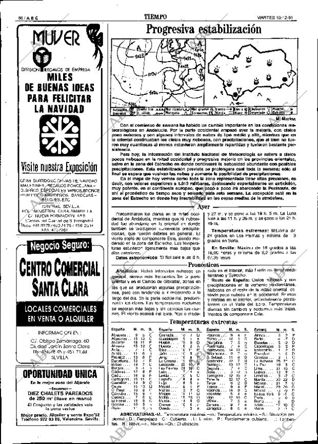 ABC SEVILLA 10-12-1991 página 66