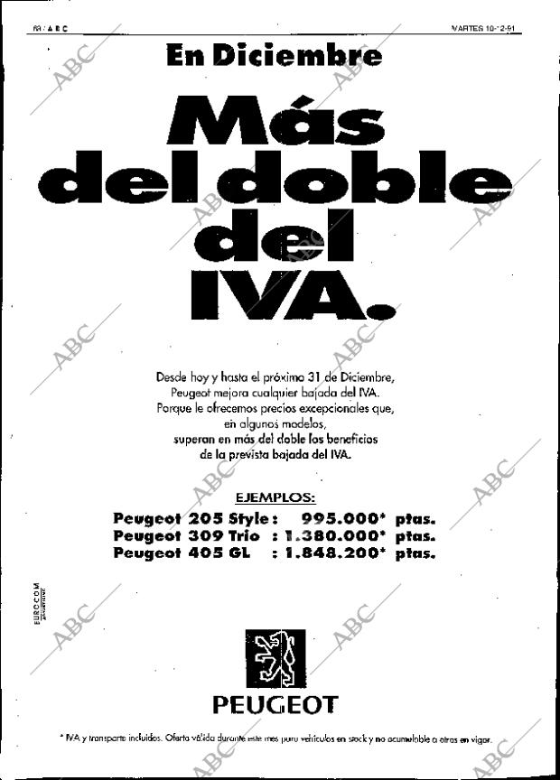 ABC SEVILLA 10-12-1991 página 68