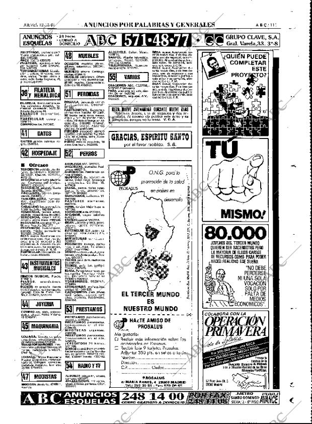 ABC MADRID 12-12-1991 página 111