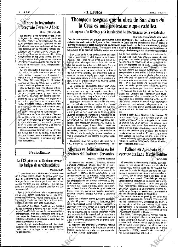 ABC MADRID 12-12-1991 página 48