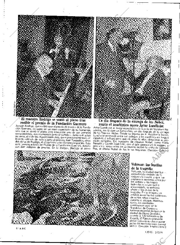 ABC MADRID 12-12-1991 página 8