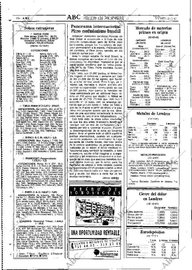 ABC MADRID 13-12-1991 página 104