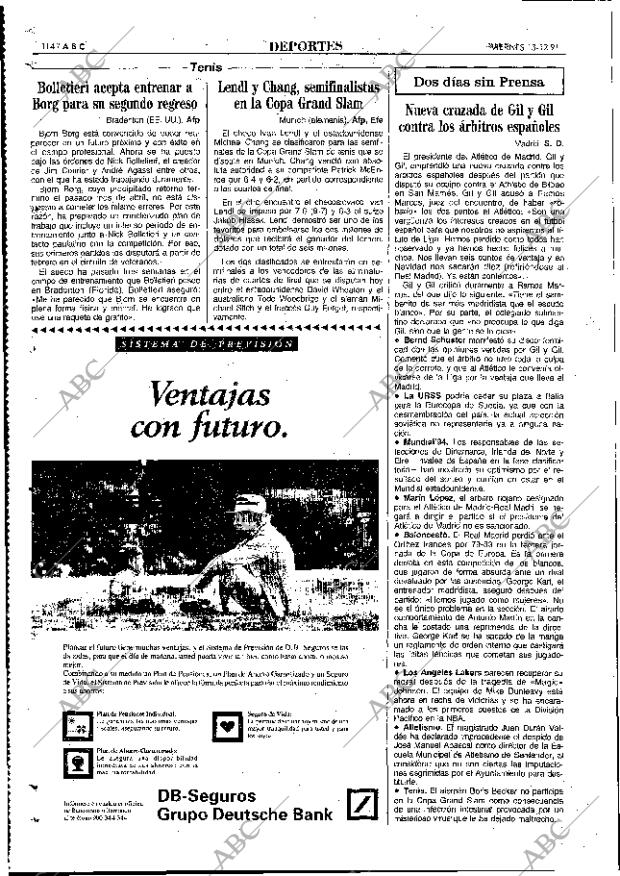 ABC MADRID 13-12-1991 página 114