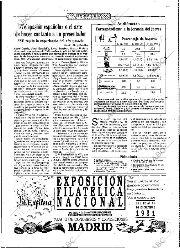 ABC MADRID 13-12-1991 página 155