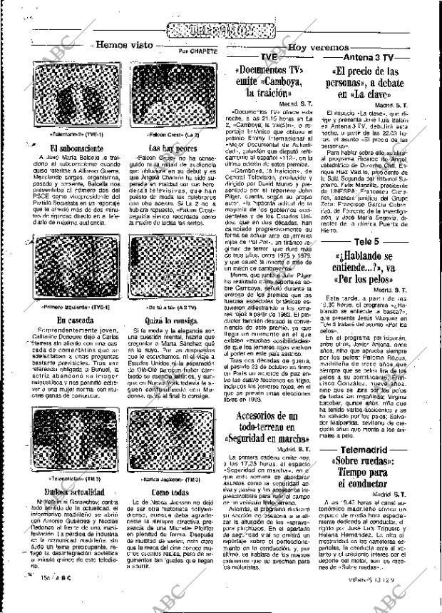 ABC MADRID 13-12-1991 página 156