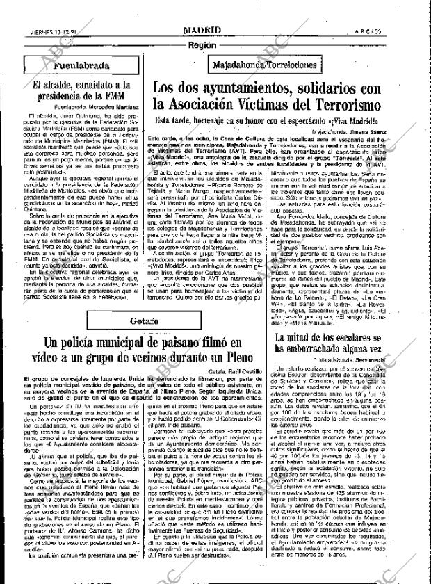 ABC MADRID 13-12-1991 página 55