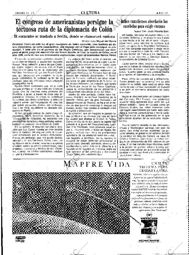 ABC MADRID 13-12-1991 página 67