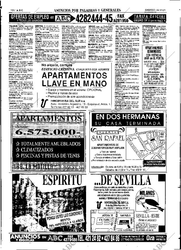 ABC SEVILLA 14-12-1991 página 104