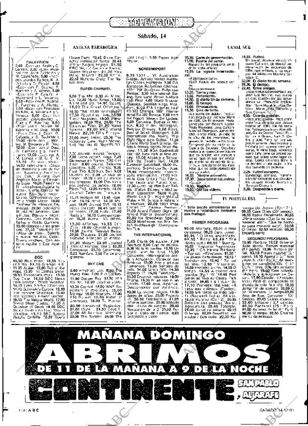 ABC SEVILLA 14-12-1991 página 118