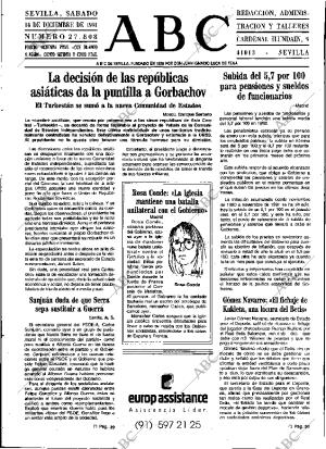 ABC SEVILLA 14-12-1991 página 15