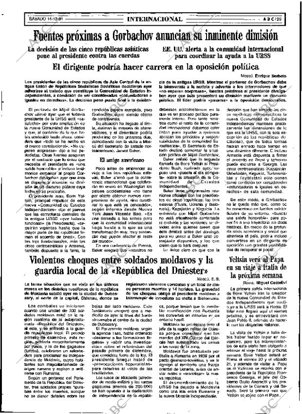 ABC SEVILLA 14-12-1991 página 29
