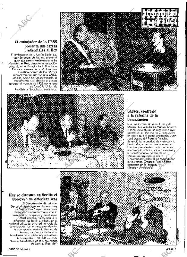 ABC SEVILLA 14-12-1991 página 5