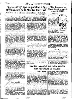 ABC SEVILLA 14-12-1991 página 63
