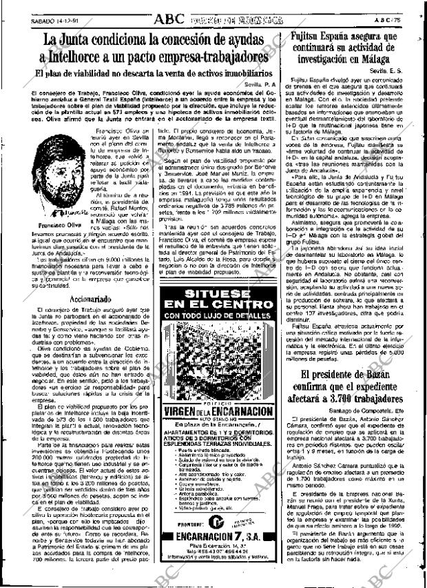 ABC SEVILLA 14-12-1991 página 75