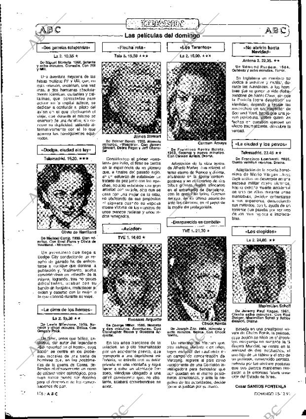 ABC MADRID 15-12-1991 página 156