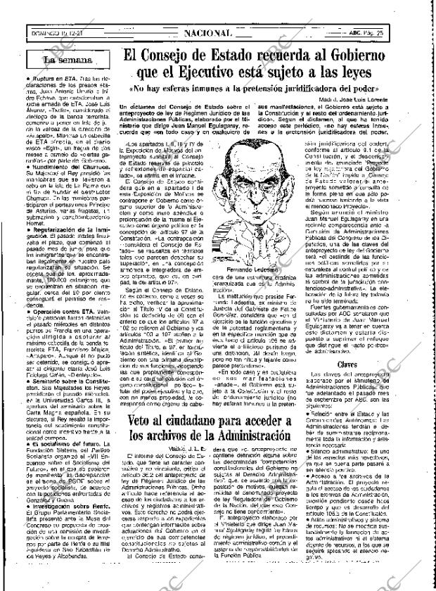 ABC MADRID 15-12-1991 página 25