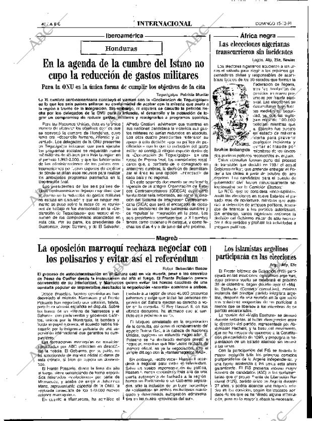 ABC MADRID 15-12-1991 página 40