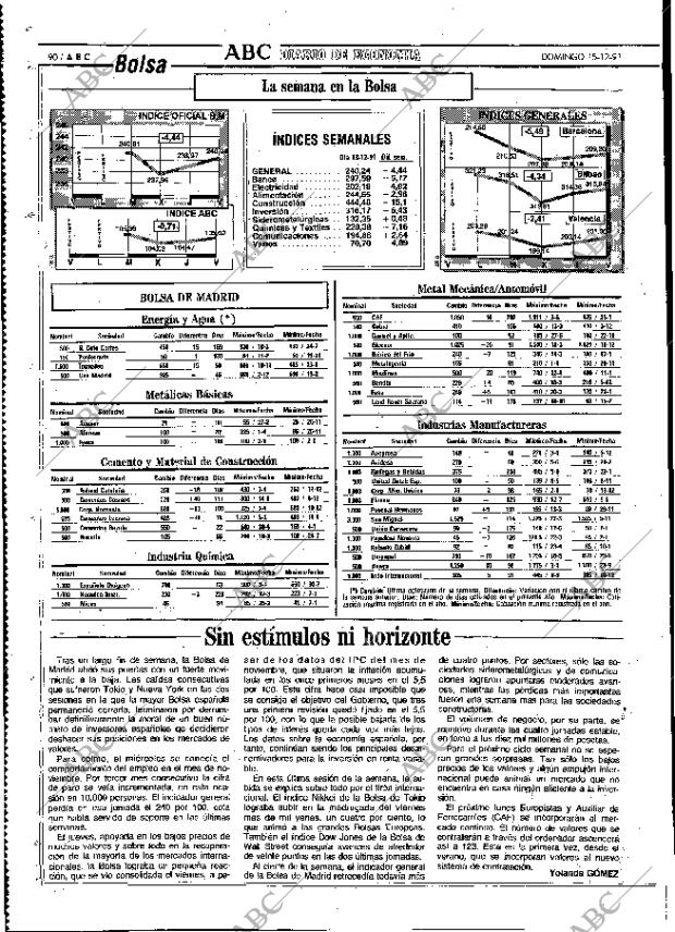 ABC MADRID 15-12-1991 página 90