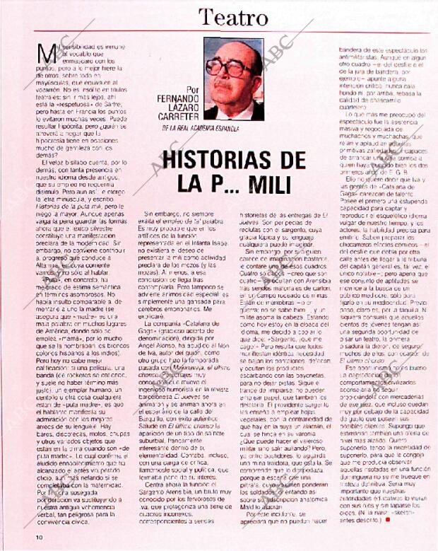 BLANCO Y NEGRO MADRID 15-12-1991 página 10