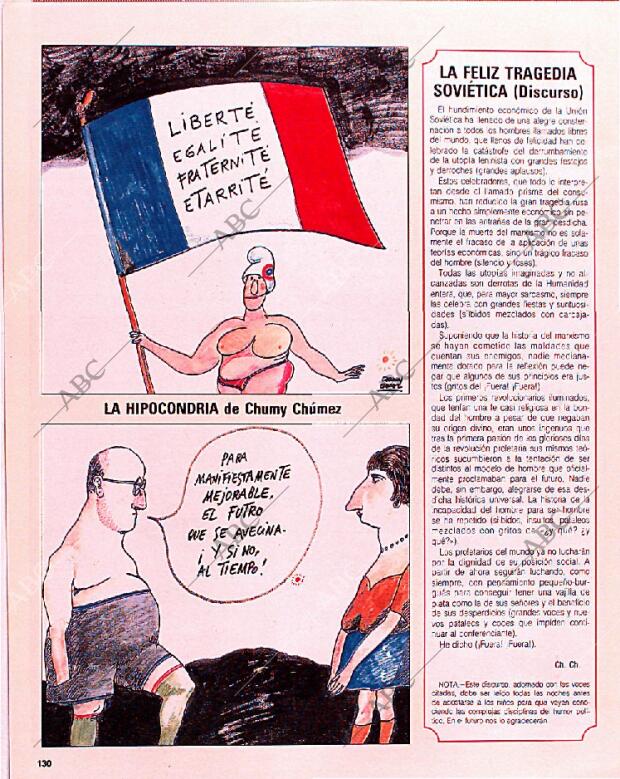 BLANCO Y NEGRO MADRID 15-12-1991 página 130