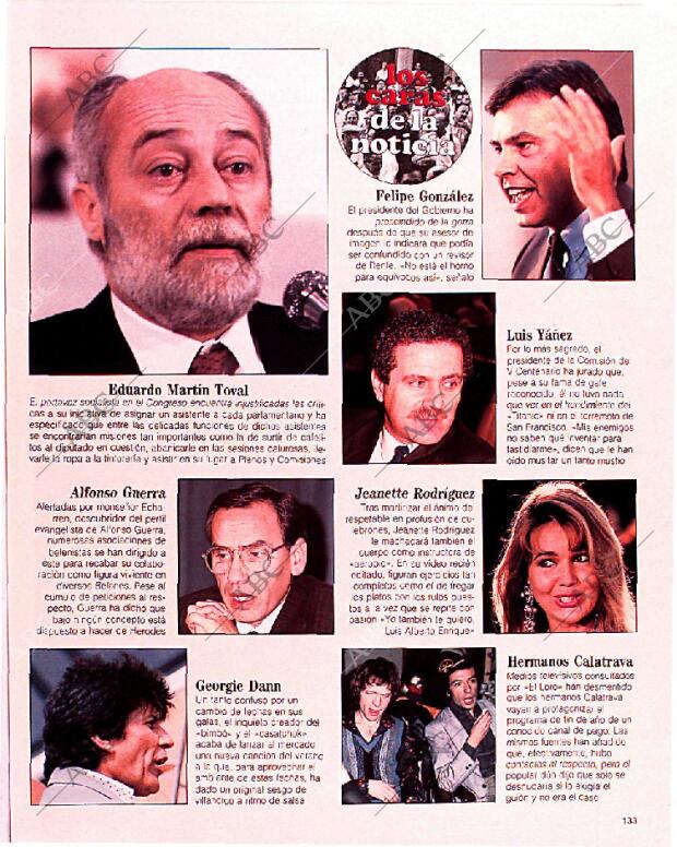 BLANCO Y NEGRO MADRID 15-12-1991 página 133