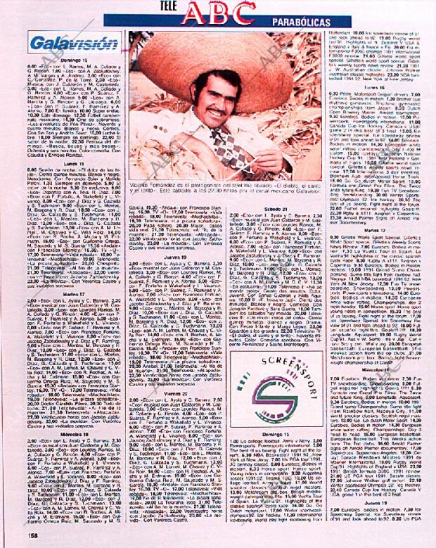 BLANCO Y NEGRO MADRID 15-12-1991 página 158