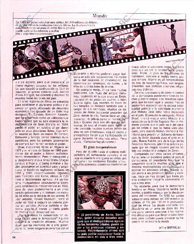 BLANCO Y NEGRO MADRID 15-12-1991 página 24