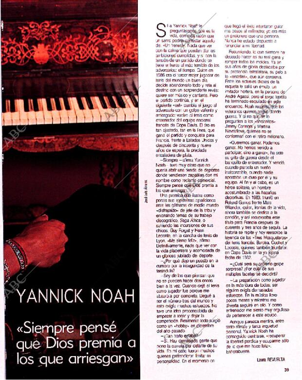 BLANCO Y NEGRO MADRID 15-12-1991 página 39