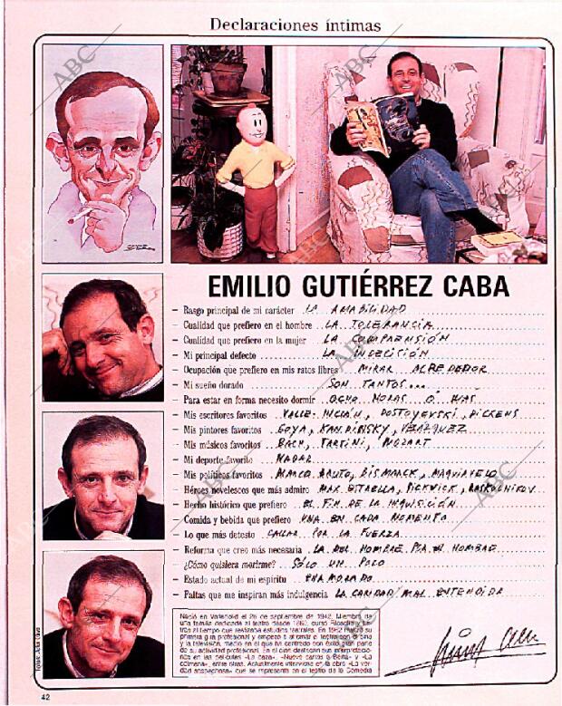 BLANCO Y NEGRO MADRID 15-12-1991 página 42