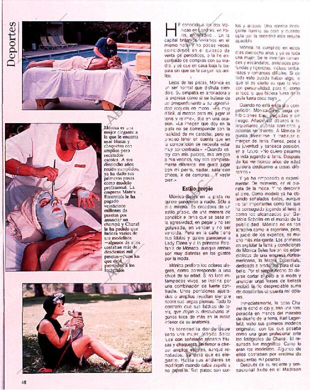 BLANCO Y NEGRO MADRID 15-12-1991 página 46