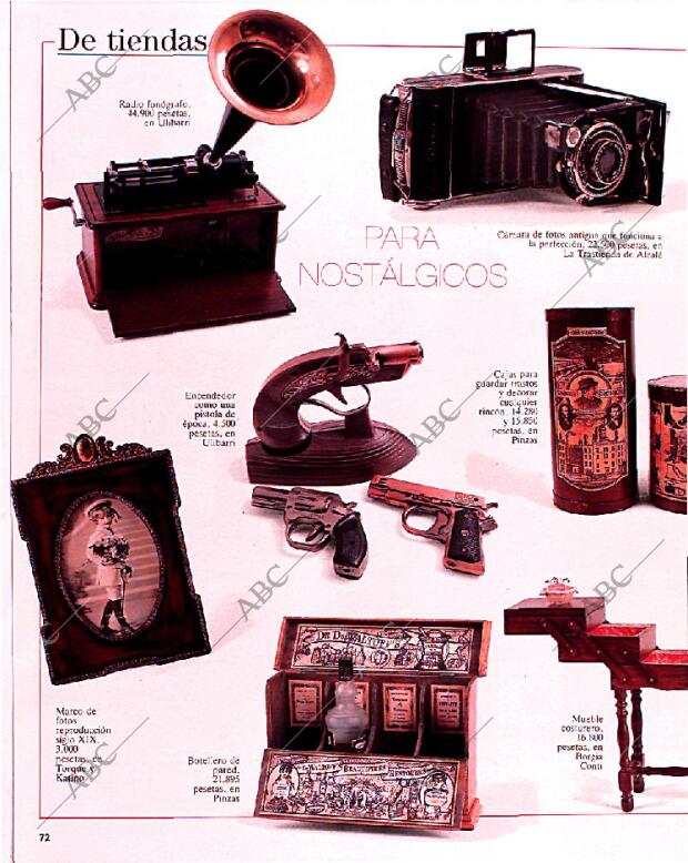 BLANCO Y NEGRO MADRID 15-12-1991 página 72