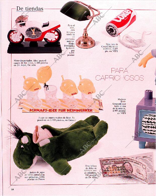 BLANCO Y NEGRO MADRID 15-12-1991 página 84